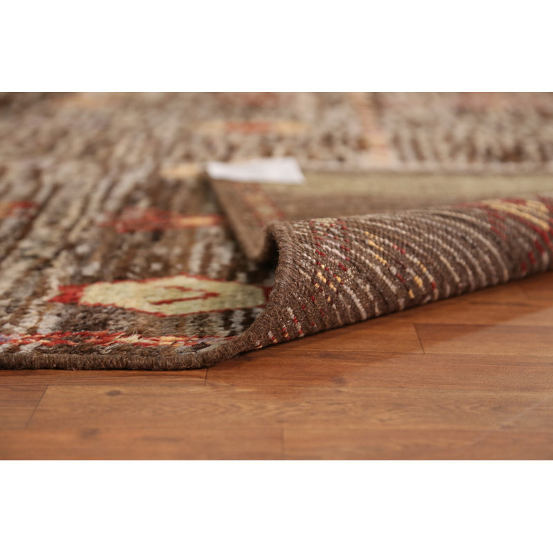 Tapis à motif géométrique oriental marocain 7 x 10