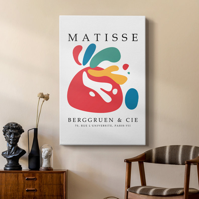 Matisse CECXXXIX, reproduction d'art encadrée sur mesure, galerie Cavas, H 18 po x l 12 po