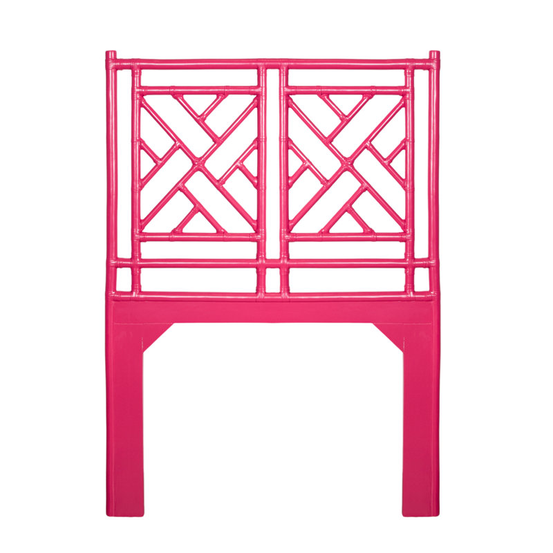Chippendale Standard Bed, Hot Pink, Twin Extra Long