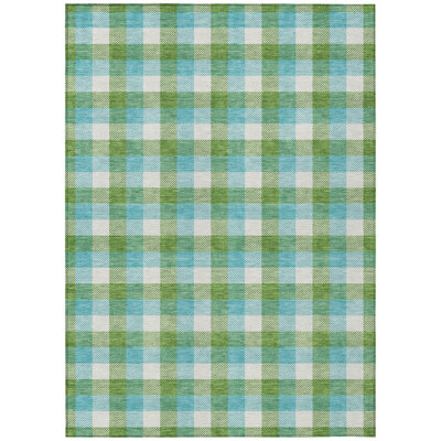 Nahlia Lime Washable Indoor-Outdoor Rug - 