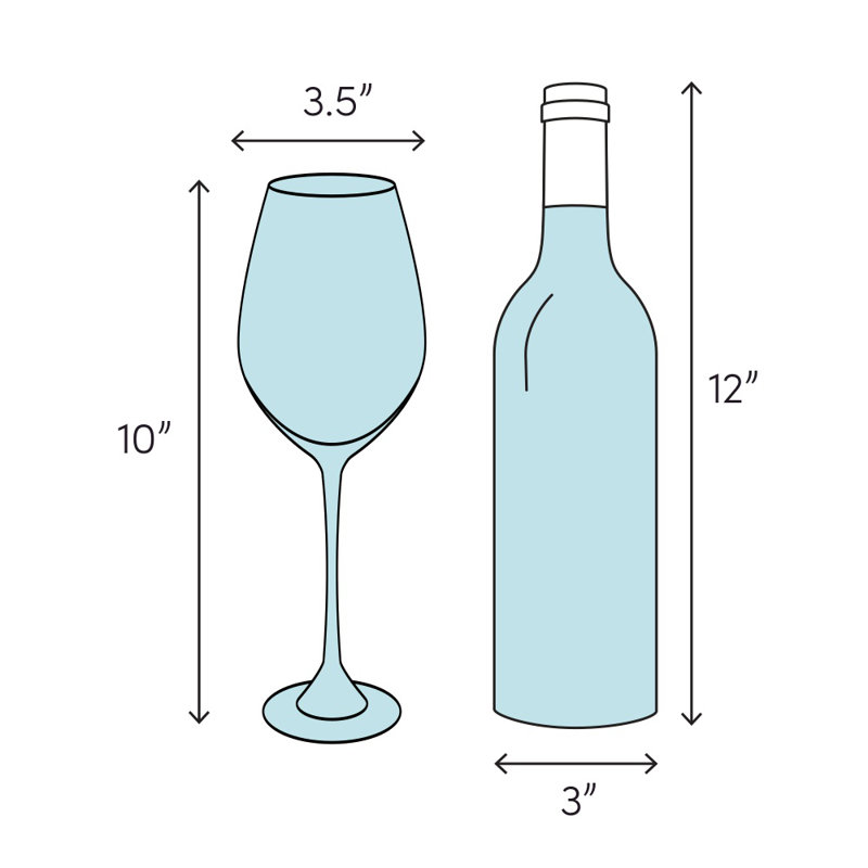 Nambe Vie Pinot Grigio Glasses