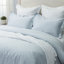  Ensemble de housse de couette en satin de coton 400 fils Long Staple-88614978-88614975