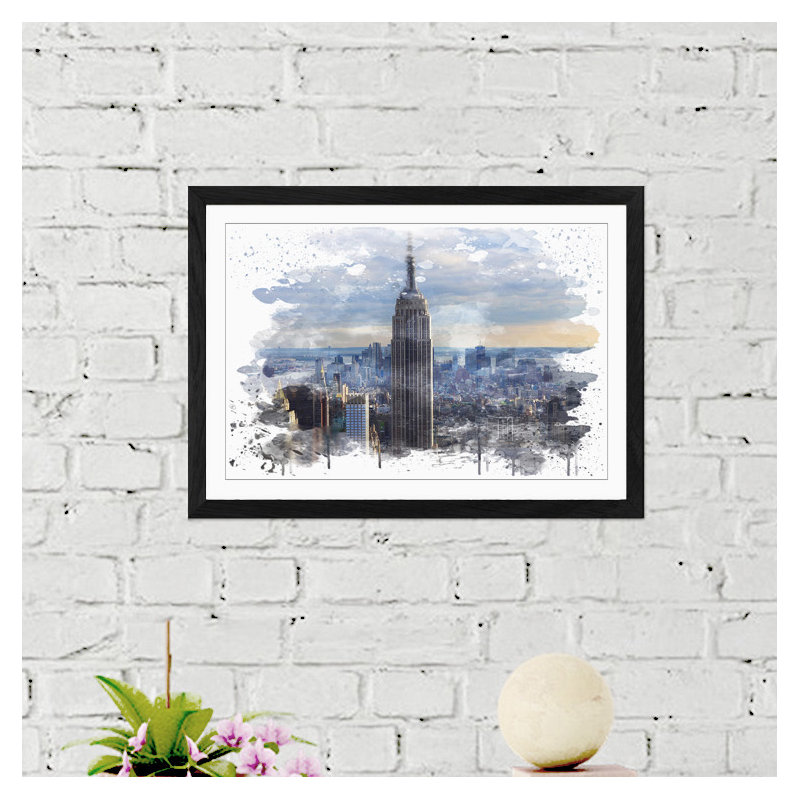 Print, Framed Picture, 45cm H x 62cm W