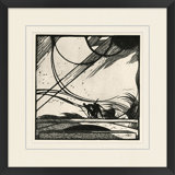 Wood Block Journey Print
