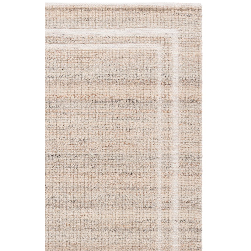 Natura 229 Hand Loomed Wool Geometric Rug, Square 6'