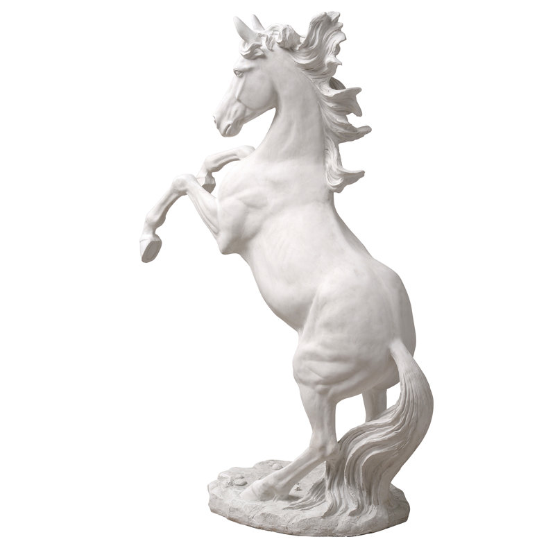 Rearing Horse Statue