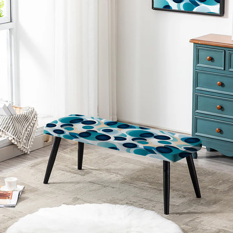 Banc noir tapissier Minimalist
