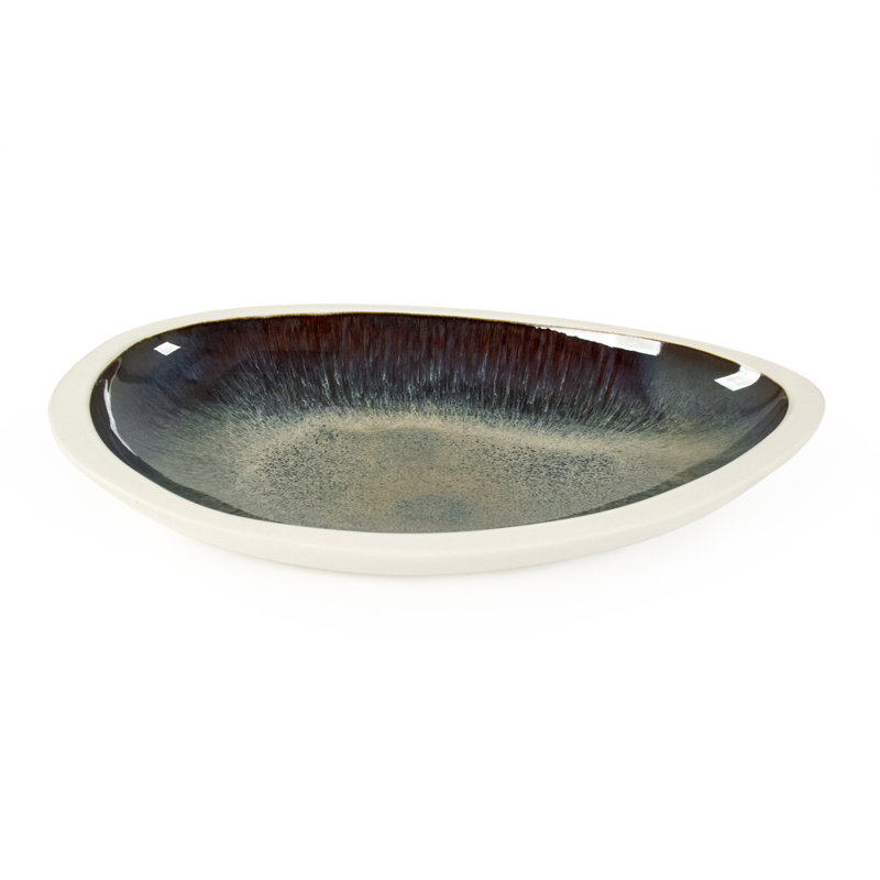 Atomic Earthenware Pasta Bowl