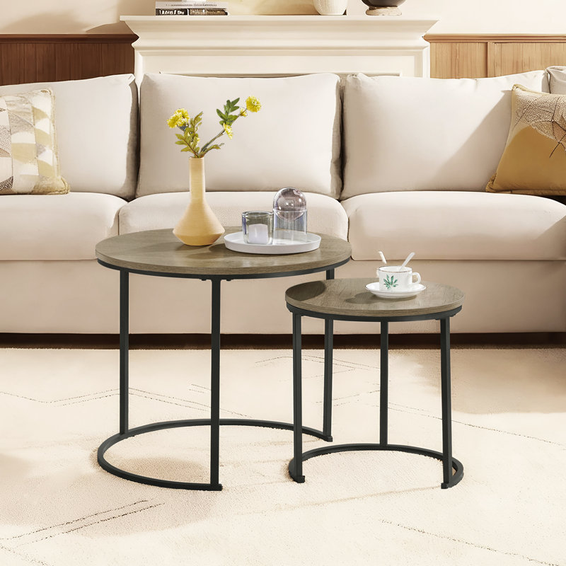 Table basse gigogne Parkgate, Gris