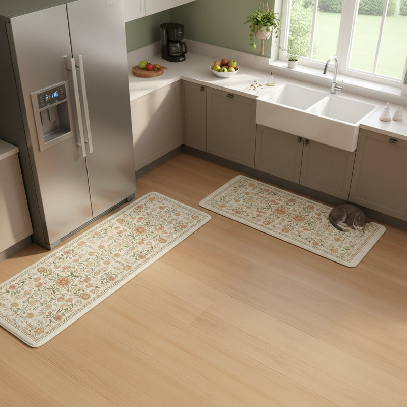 Tapis de cuisine antidérapant (ensemble de 2)