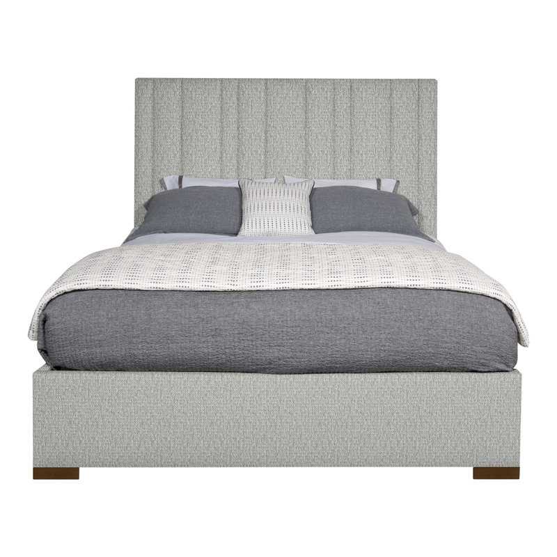 Wyeth Upholstered Bed, Havana, Tarbee Dove, King