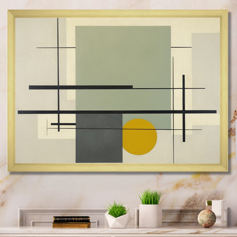 «Beige suprême», reproduction sur toile, H 24 po x l 32 po x P 1 po, Encadrement doré