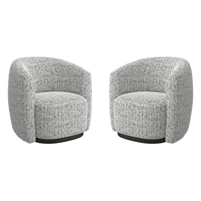 Swivel Accent Chair Two Pack
