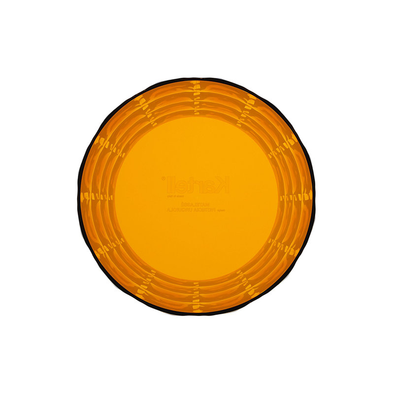 Matelassé Table Vase, Amber