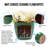 Modern Planter Of 3 With Antique Ceramic, All-Weather , Reinforced Construction, Built-In Drainage For Root Development And Health, 15.1" L W 12.33" H, 46.1 Lbs Ceramic In , Sleek Design,-72451208
