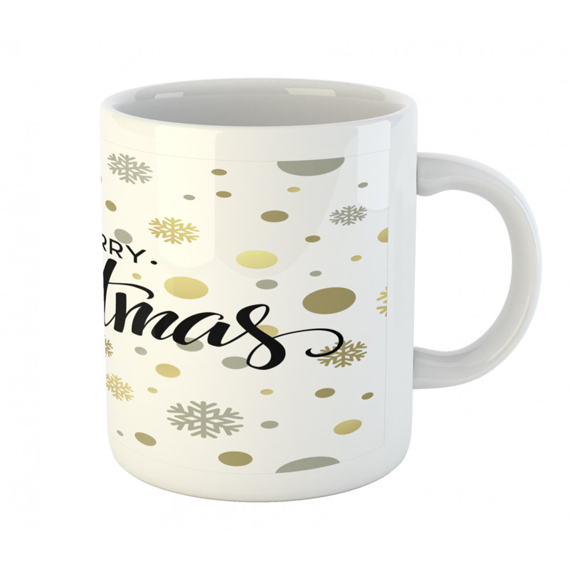 Grande tasse à café lettering