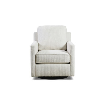 Poof Cotton Polyester Swivel Armchair