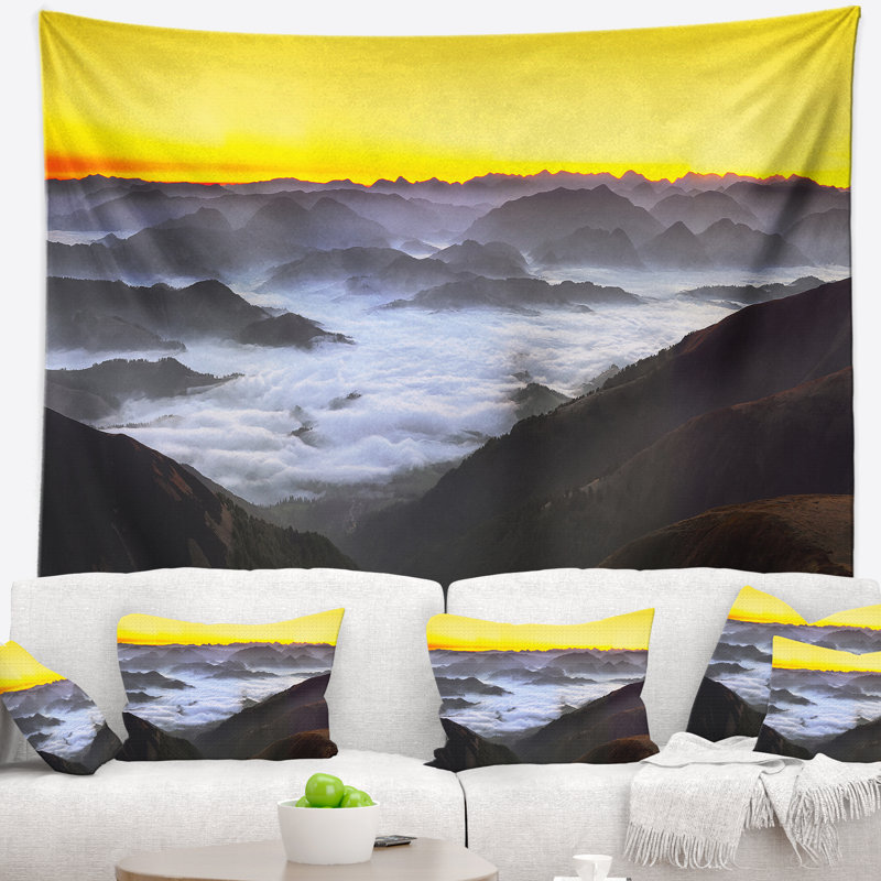 Polyester Tapestry, 50" H x 60" W