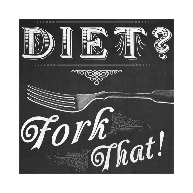 Kitchen Sass VI by June Erica Vess - Wrapped Canvas Print, 30.48 cm H x 30.48 cm W