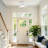 1 - Light LED Unique/Statement Fabric Semi Flush Mount Ceiling Light