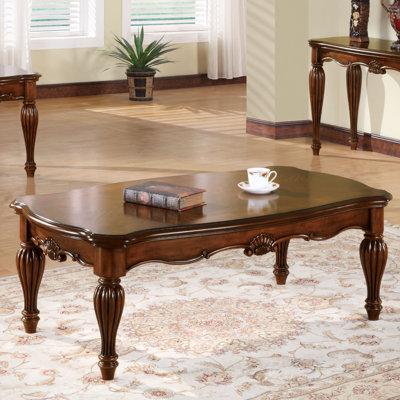 Archaimbaud 4-Leg Coffee Table in Cherry