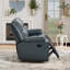 Canapé inclinable en cuir véritable 60 po-1633534085