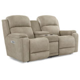 Dorian Power Reclining Loveseat w/ Headrest & Console