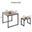 Ensemble repas 3 pièces l 25,6 "avec 2 bancs-1020662538