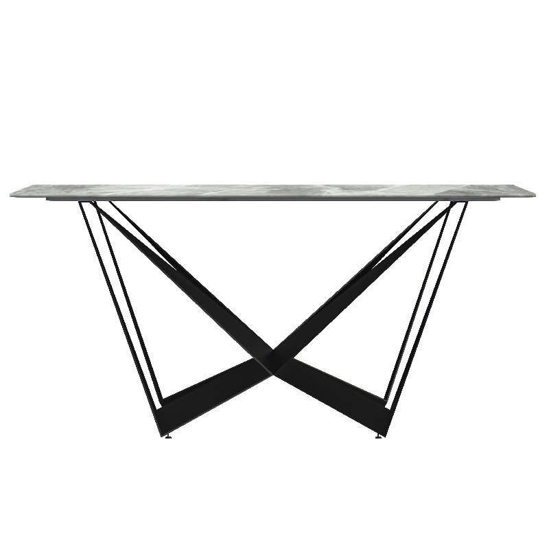 Lakshan rectangulaire L 31,5 po, L 55,11 po x L 31,5 po, Pierre gris clair