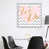 White Framed Canvas selected