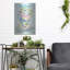 «Watercolor Teacups-a» par Jean Plout, art mural en métal-1090193123