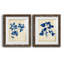 Toile encadrée Indigo Leaf Study-504656818-504656820-504889196