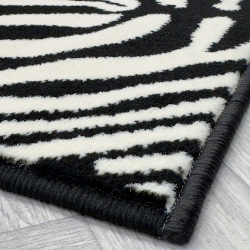 Runner Animal Print Area Rug, Runner 80 x 180 cm