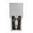 One Piece Toilet With Comfort Chair Seat ADA Height 17", Powerful Dual Flush Modern Toilet, 1.1/1.6 GPF, 12" Roughin,Rimless Bowl With Soft Closing Seat,Gloss White GW006