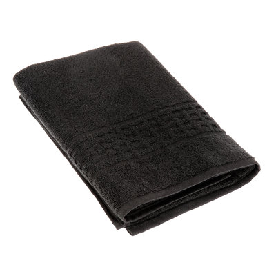 Cotton Blend Ribbed Bath Towel