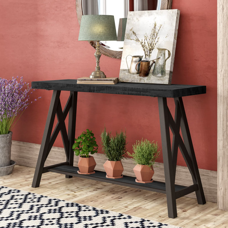 Console 47,25 po Isakson, Noir