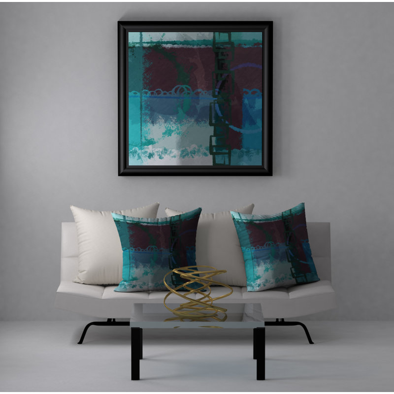 Housse de coussin carrée/insert, 24" X 24"