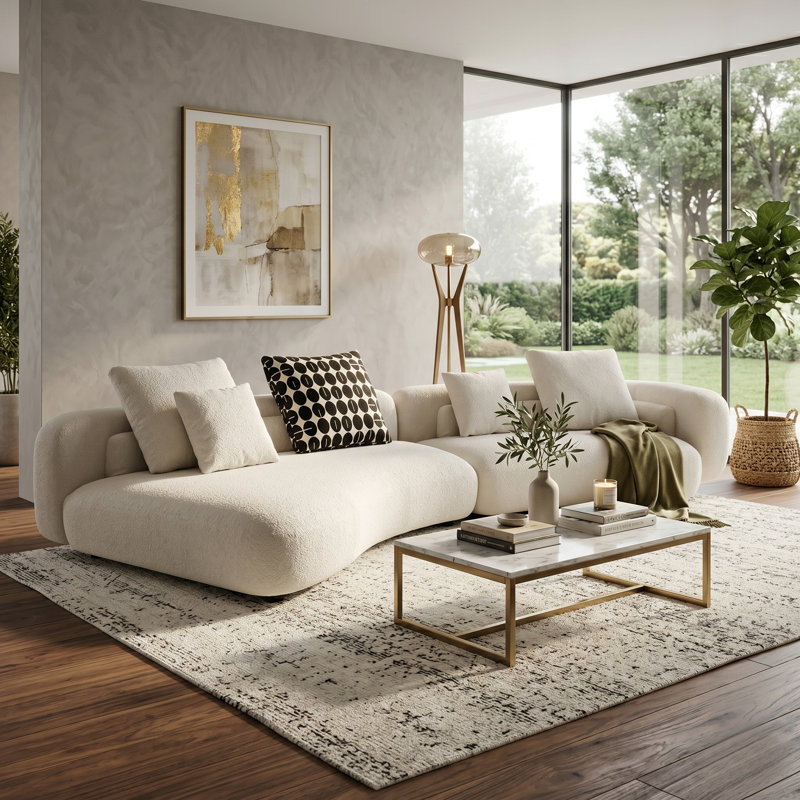 6 Seater Teddy Sofa