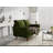 Brighton 58" Mid-Century Modern Velvet Loveseat, Tufted Square Arm Apartment Sofa with 2 Bolster Pillows-1113985638
