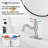 Single-Hole Single-handle Bathroom Faucet with Drain Assembly-88841727