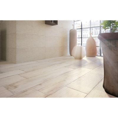 Échantillon-tuile de look rectangulaire en porcelaine