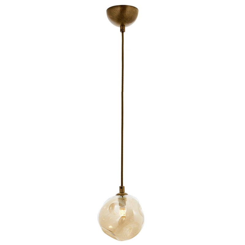 Luminaire suspendu sphère 1 lumière