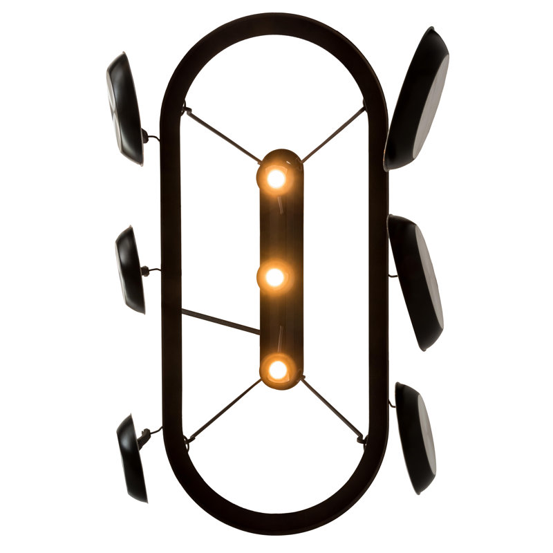 3 Light Pot Rack