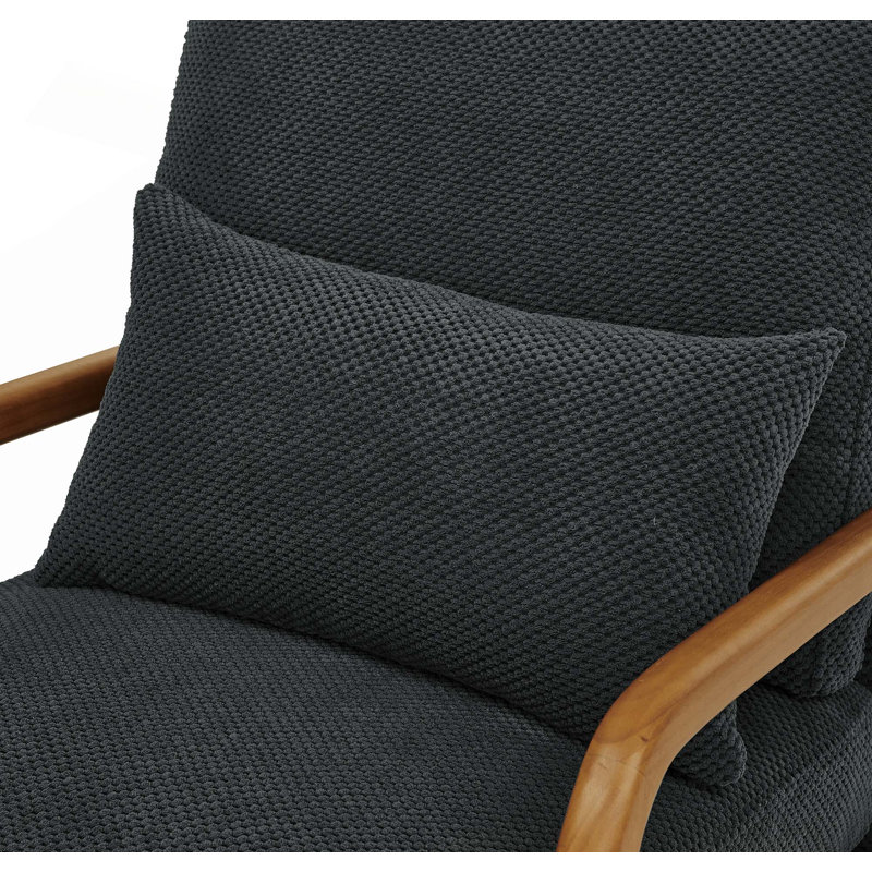 Méridienne d'appoint Classic Aesthetic, Dark Grey