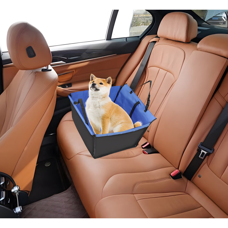 Siège d'auto en polyester Puppy, Bleu