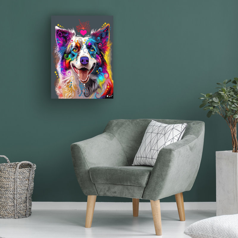 Art sur toile, bolognaise, Dean Dean, H 19 po x l 14 po