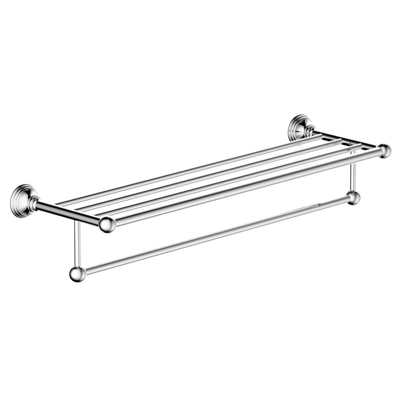 DXV Traditional Towel Rack, Polished Chrome