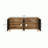 62.99"Long Farmhouse Storage Wood Console Table with 4 Door,Adjustable Shelf-1886163927