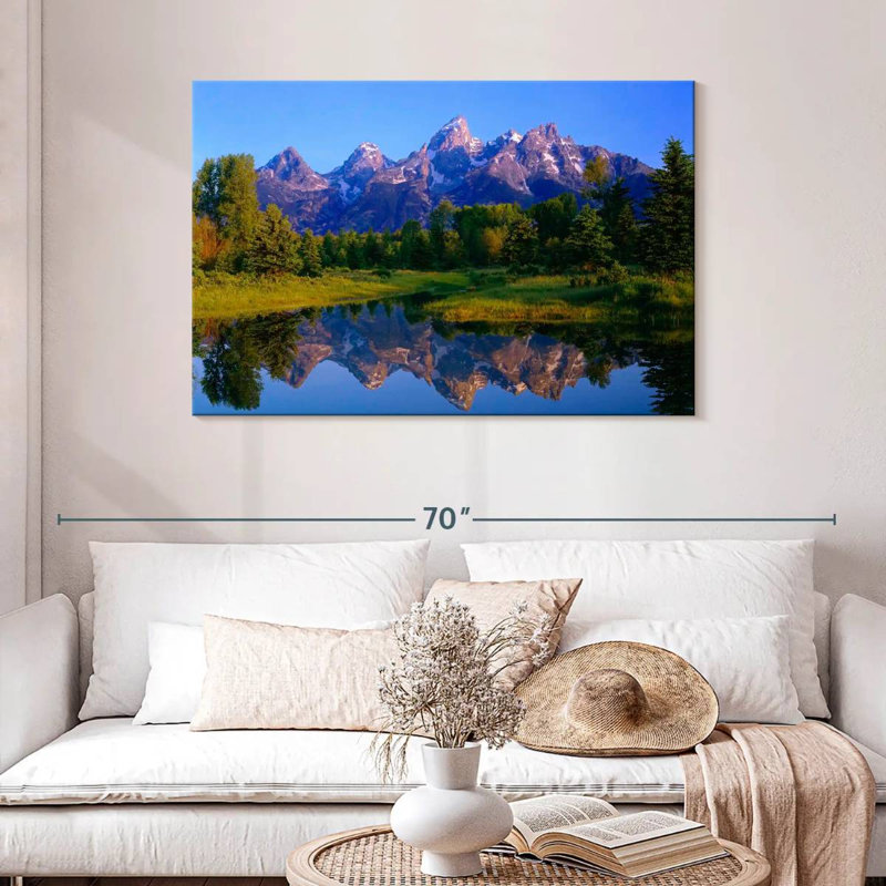 Alvord Dawn At Grand Teton, H 30 po x l 45 po