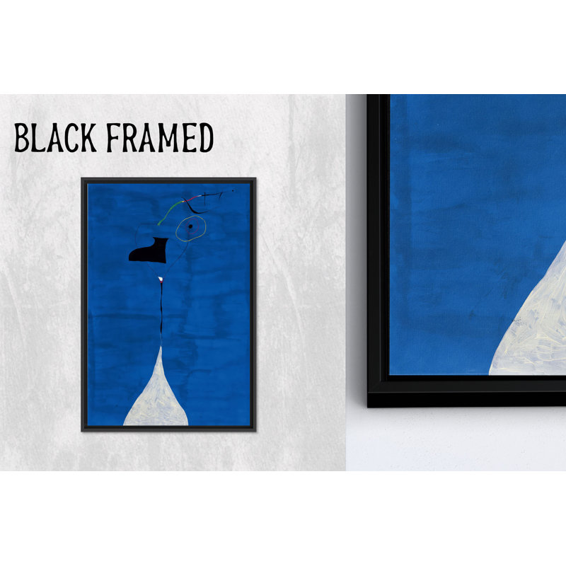 "Joan Miro", reproduction d'art sur toile abstraite sur toile, 1P, H : 27,6 x L : 19,8 pouces